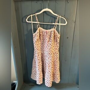 Monteau Pink Floral Dress | Women’s Size Medium